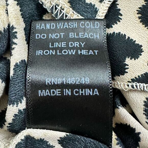 Aakaa leopard print ruffle skirt size S - Picture 6 of 8